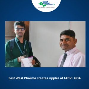 East West Pharma creates ripples at IADVL GOA